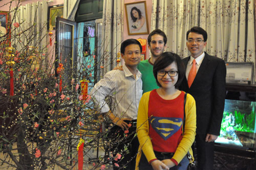 Vietnam’s Lunar New Year festival of a French man